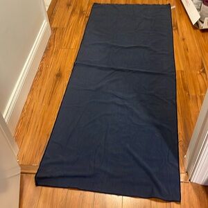 Navy yoga mat towel